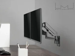 Multibrackets M Basic monitorarm vägg, VESA, Dual