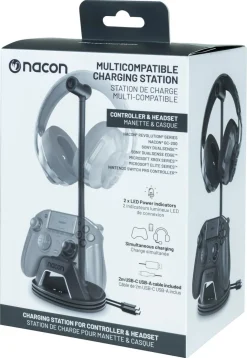 Nacon laddställ för headset och spelkontroll