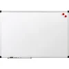 Naga magnetisk whiteboard med aluminiumram