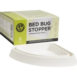 Nattaro Bed Bug Stopper fälla mot vägglöss sängben, 4-pack