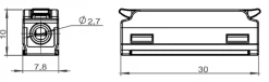 Necore toppklämma 1-ledare 0,2-2,5 mm2, 12-pack