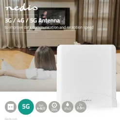 Nedis 5G-/4G-antenn för mobilt bredband 6 dB, ANOR5G20WT