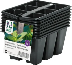 Nelson Garden krukinsats 10 x 13 cm, plast, 8-pack