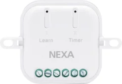 Nexa WBR-2203 inbyggnadsmottagare på/av med timer