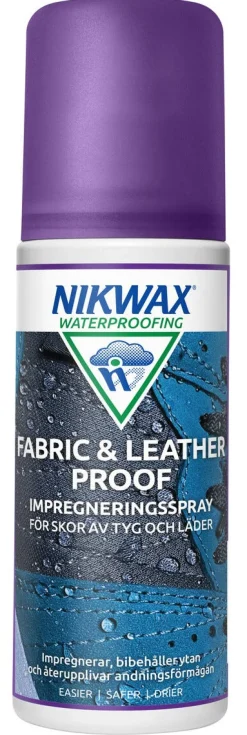 Nikwax Fabric & Leather Proof skoimpregnering, 125 ml