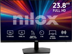 Nilox datorskärm 24 tum Full HD, VA