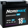 Nordmax NMZ motorcykelbatteri AGM 12 V, 18 Ah