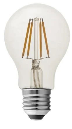 Normallampa dimbar LED E27 2,2 W, varmvit