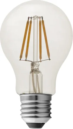 Normallampa dimbar LED E27 7,8 W, varmvit