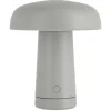 Northlight batteridriven bordslampa minisvamp, 12 cm