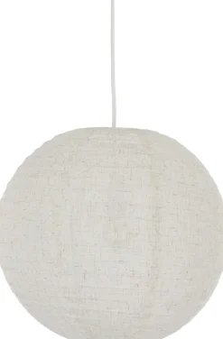 Northlight Ebba lampskärm till taklampa, linne, vit
