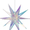 Northlight flerfärgad LED-stjärna, 45 cm