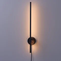 Northlight Louie dimbar vägglampa svart, 60 cm