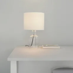 Northlight Nellie bordslampa glas, 44 cm