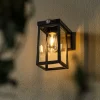 Northlight solcellslampa vägg, med rörelsesensor, svart