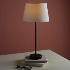 Northlight uppladdningsbar lampfot, 46,5 cm, svart