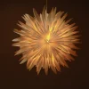 Northlight adventsstjärna papper, vit, 45 cm