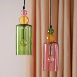 Northlight Alba taklampa glas