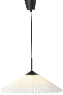 Northlight Ines plisserad taklampa vit, 45 cm