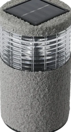 Northlight Pollare Mini solcell, stenoptik, 30 cm