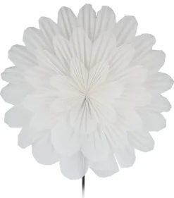 Northlight stor adventsstjärna blomma vit, 80 cm