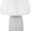 Northlight Tara bordslampa keramik textil, 35 cm