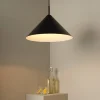 Northlight Vide taklampa metall, 46 cm, svart