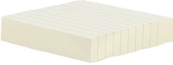 Notisblock med linjerade ark 101 x 101 mm