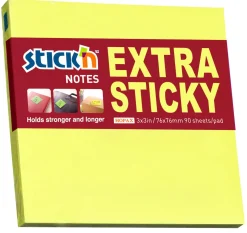 Notisblock Stick'n Extra Sticky 76x76 mm