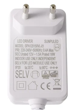 Nätadapter 12 V DC/18 W