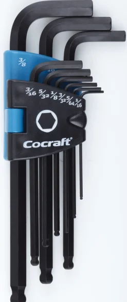 Nyckelsats tum Cocraft, 9 delar