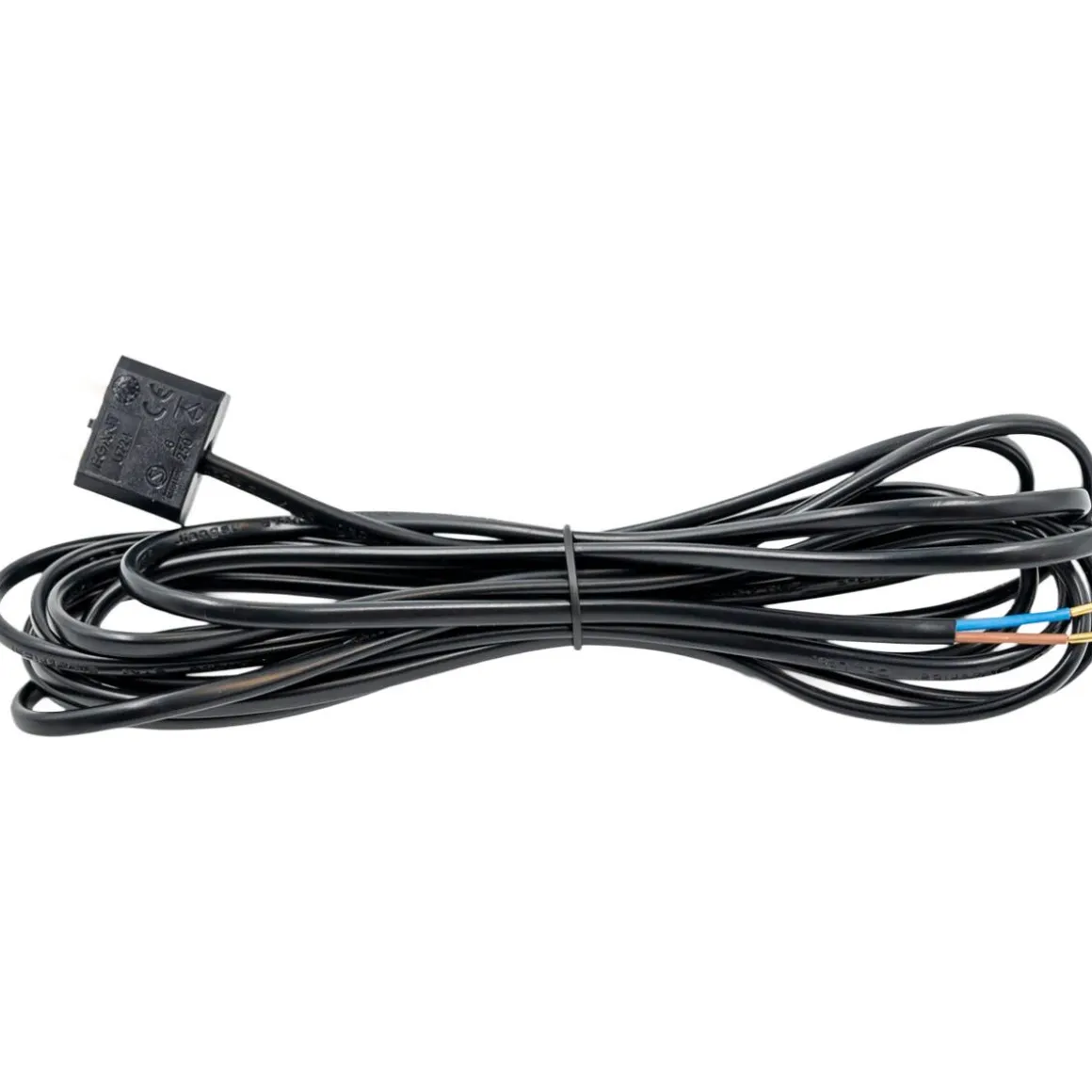 Ojordad lamppropp DCL med 4 meter sladd, svart