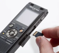 OM System WS-883 laddbar diktafon med USB