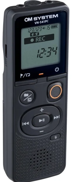 OM System VN-541PC digital diktafon, batteridriven