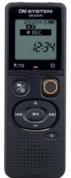 OM System VN-541PC digital diktafon, batteridriven
