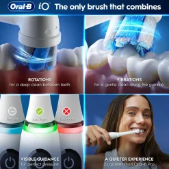 Oral-B iO9 eltandborste, 7 borstlägen