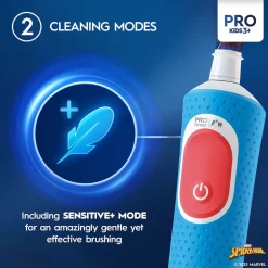 Oral-B Pro Kids Spiderman eltandborste barn, från 3 år