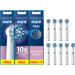 Oral-B Pro Sensitive Clean borsthuvud, vit