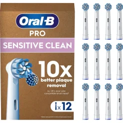 Oral-B Pro Sensitive Clean borsthuvud, vit