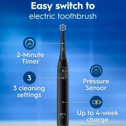 Oral-B iO 2 eltandborste, 3 borstlägen