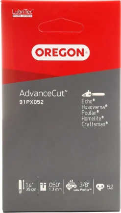 Oregon 91PX052E motorsågskedja 3/8 tum, 52 drivlänkar