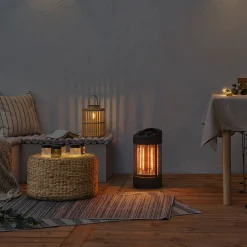 Oscillerande infravärmare med timer 800 W