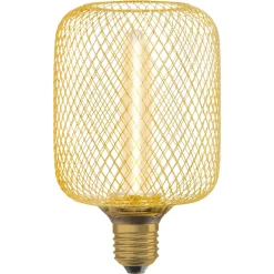 Osram Decor Gold LED E27 Straw rakt filament dimbar