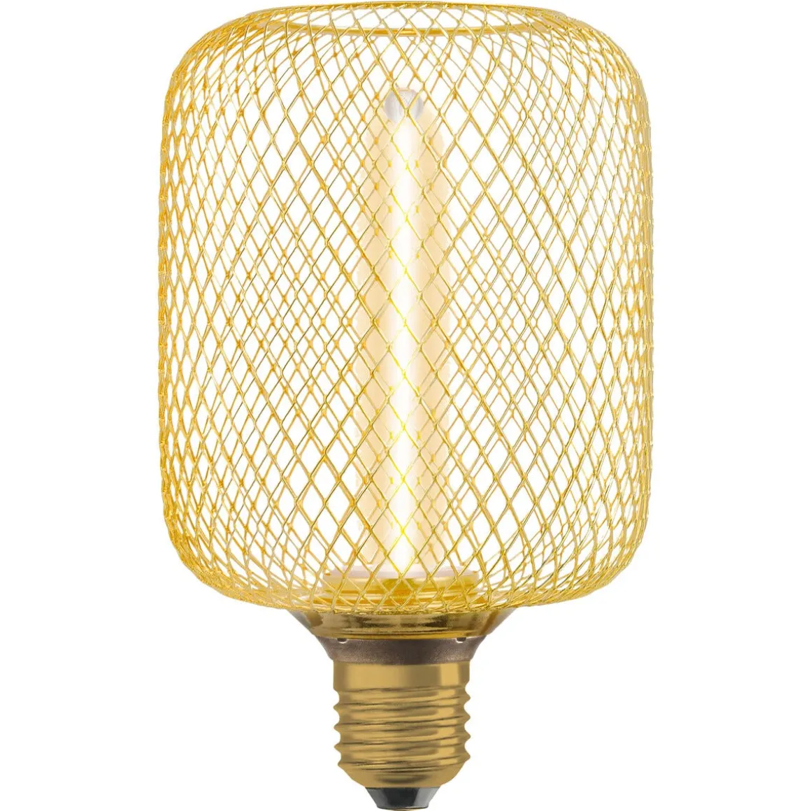 Osram Decor Gold LED E27 Straw rakt filament dimbar