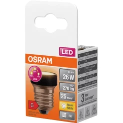 Osram LED Flat E27 3,5 W varmvit, ultrakompakt