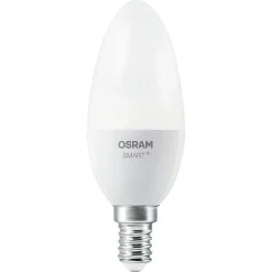 Osram Smart+ Matter kronljuslampa LED E14 RGBW 4,9 W