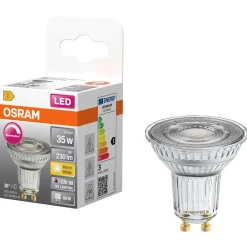 Osram LED reflektorlampa GU10 2,4 W varmvit dimbar