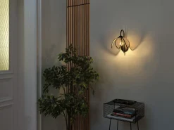 Osram Lotus vägglampa rotting E27 brun
