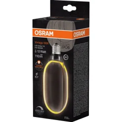 Osram Vintage 1906 Globe Smoke LED-lampa E27 dimbar