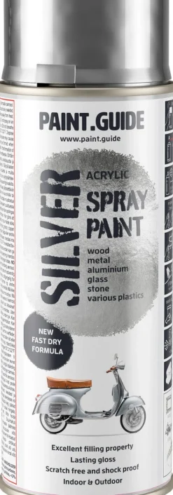 Paintguide Metallic sprayfärg högglans, 400 ml